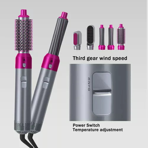 Secadora de cabello 5 en 1 AirGlow®